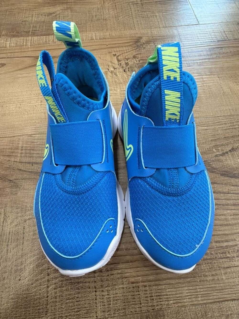 Nike Flex Runner 3 Toddler Shoes - Photo Blue/Vapour Green - Picture 4 of 7
